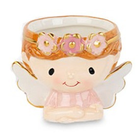 Taça Anjo Rosa 8cm